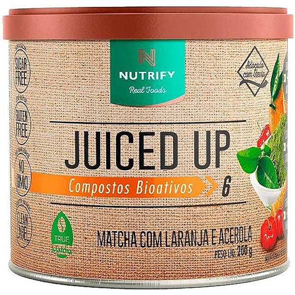 Juiced Up Matcha 200g Nutrify - Laranja e Acerola