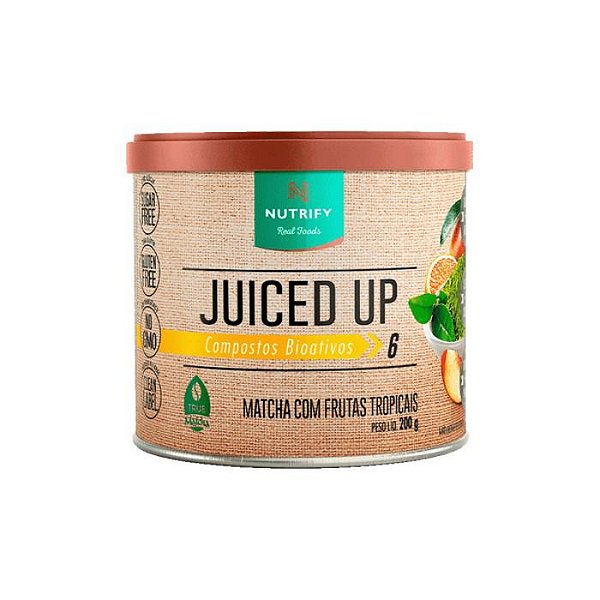 Juiced Up Matcha 200g Nutrify - Limão