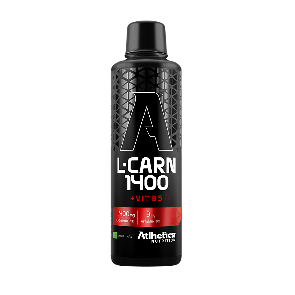 L-Carnitine 1400 480ml Atlhetica Nutrition - Limão