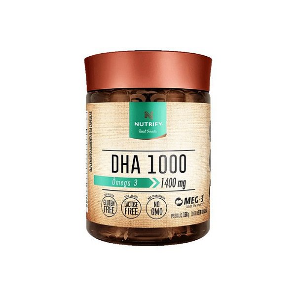 DHA 1000mg Nutrify - 120 Cápsulas