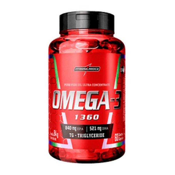 Omega 3 Tg 1360mg Ultra Concentrado Integralmedica - 60 Capsulas