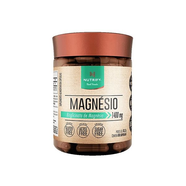 Magnésio 60 Capsulas Nutrify