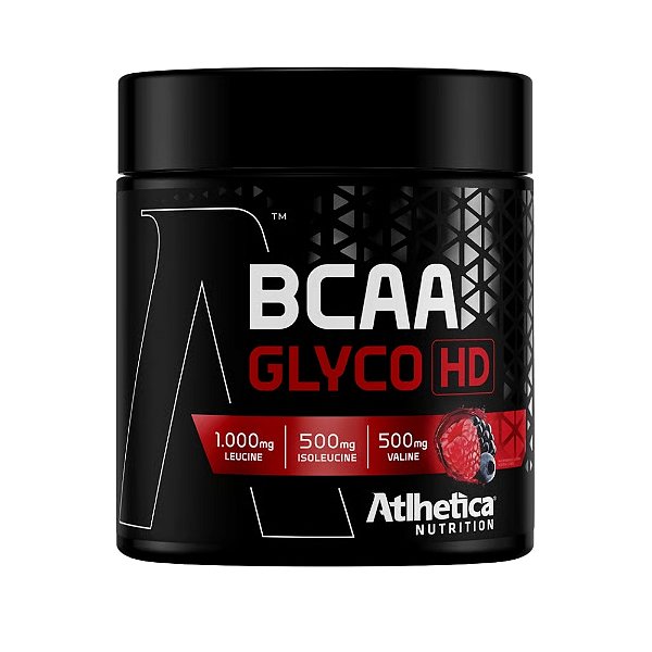 Bcaa Glyco HD 210g Atlhetica Nutrition - Frutas Vermelhas
