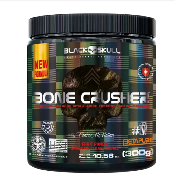 Foto de Bone Crusher 300g Black Skull - Fruit Punch