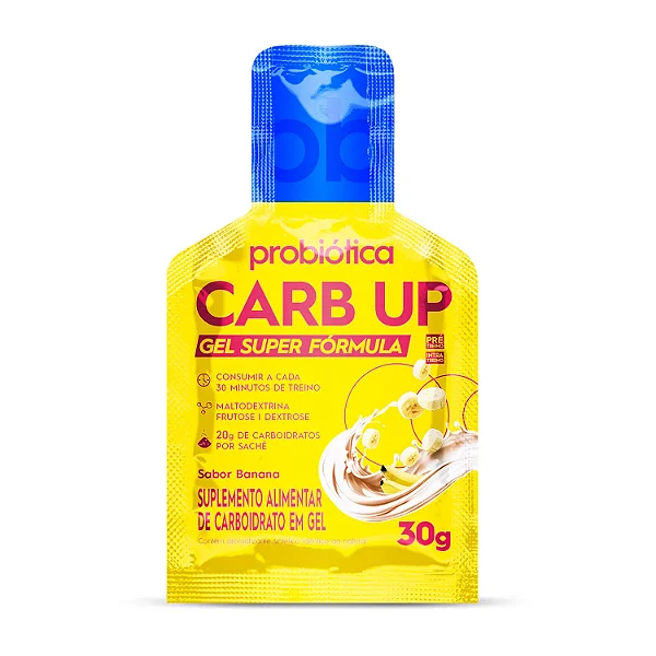 Foto de Carb Up Gel Super Formula Probiótica - Banana