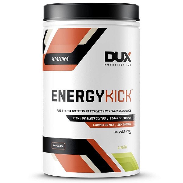 Energy Kick Pré E Intra Treino 1kg Sabores Dux Nutrition - Limão