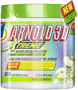 Pre Treino Arnold 3D Xtreme 150g Arnold Nutrition - Green Apple