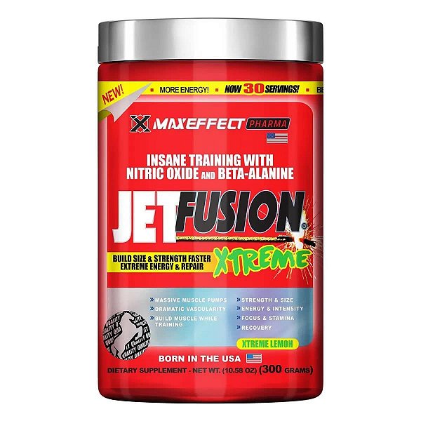 Jetfusion Xtreme 300g Maxeffect Pharma - Lemon