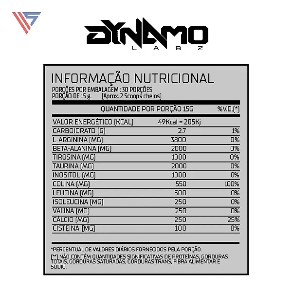 Phase-1 450g Pré Treino Dynamo Labz - Melancia
