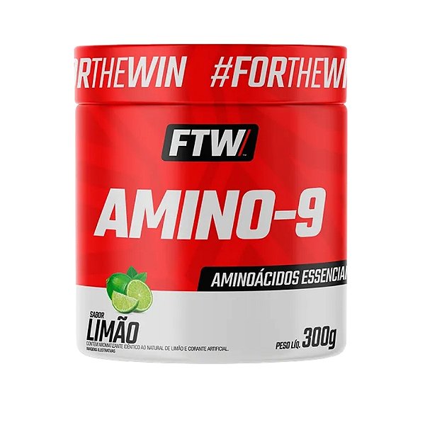 Amino-9 Essenciais 300G - Sabor Limão - Ftw