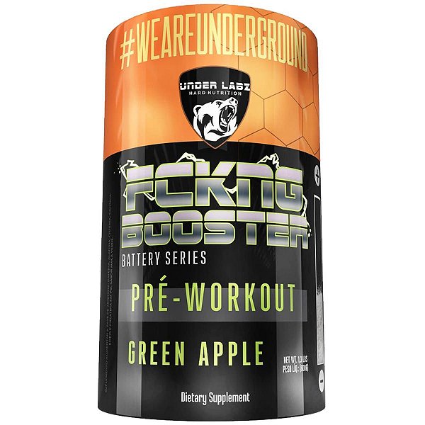 Fckng Booster 600g Under Labz - Green Apple