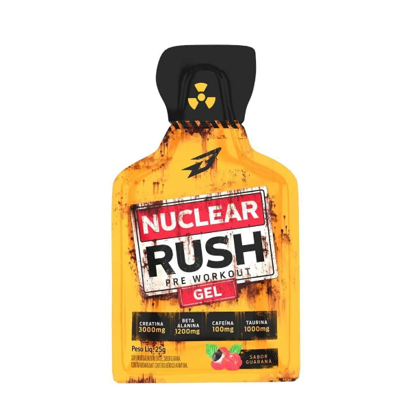 Nuclear Rush Gel Sache 25G Guarana - Body Action