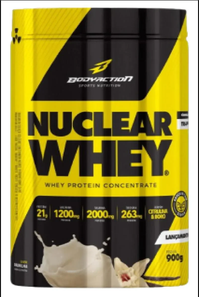 Foto de Nuclear Whey Baunilha 900G - Body Action