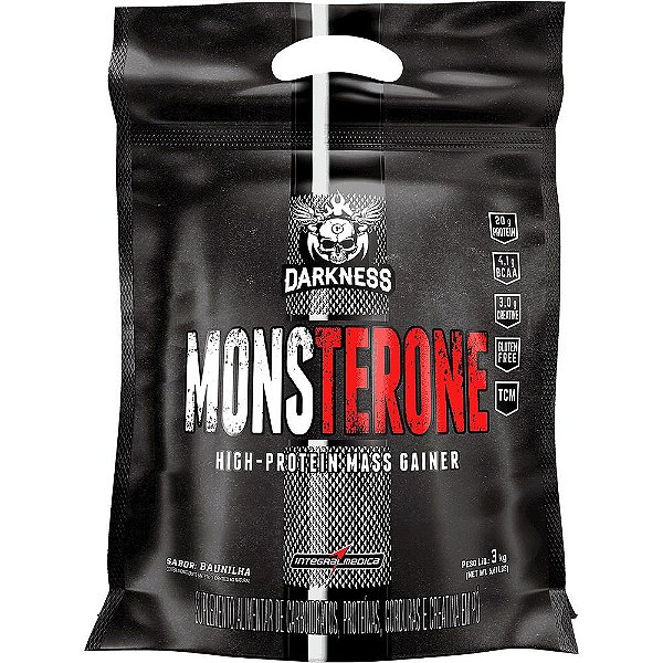 Monsterone 3kg Darkness - Baunilha
