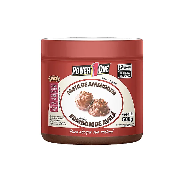 Pasta De Amendoim Sweet Bombom De Amendoim 500Gr - Power1One