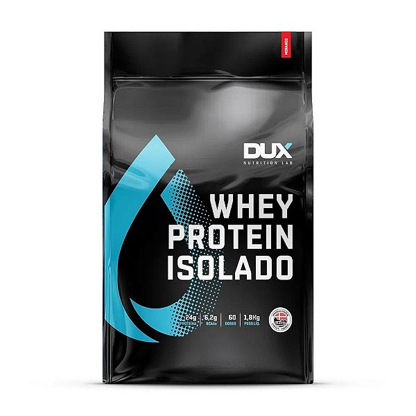 Whey Protein Isolado 1,8Kg Dux Nutrition - Morango