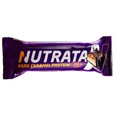 Barra Dark Caramel Protein 45g Nutrata