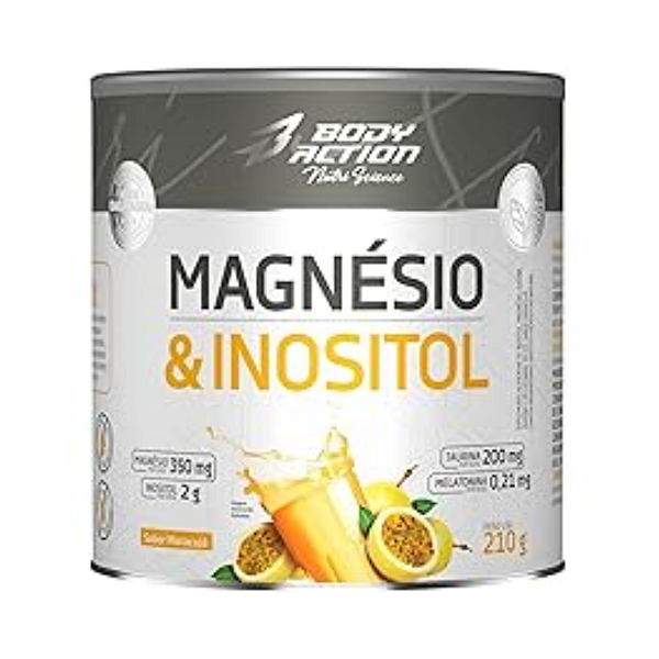 Magnesio Inositol 210g Bodyaction - Maracujá
