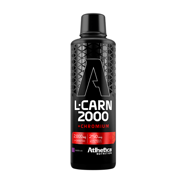 L-Carnitine 2000 + Chromium Uva 480 Ml Atlhetica Nutrition
