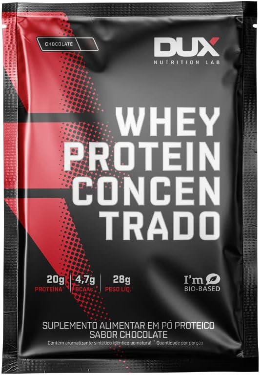 Whey Protein Concentrado 30g Sache Cookies Dux Nutrition