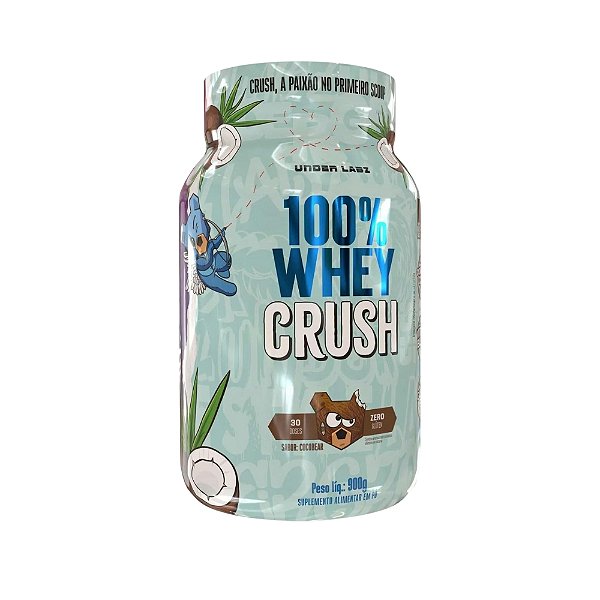 100% Whey Crush Pote 900g -Under Labz - Cocobear
