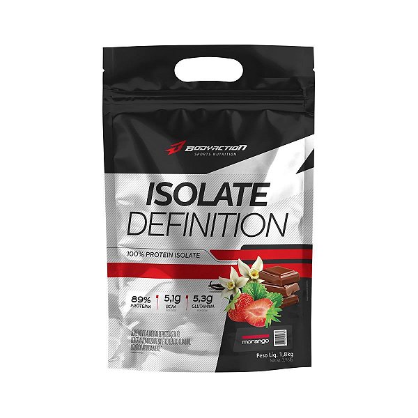 Isolate Definition Refil 1.8kg BodyAction - Morango