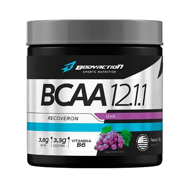 BCAA 12.1.1 Recoveron 100g BodyAction - Uva