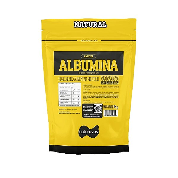 Albumina 420g Naturovos - Natural