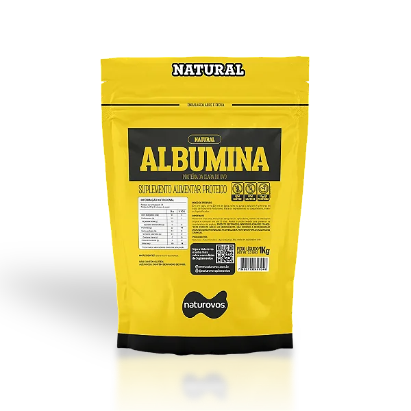 Albumina 1kg Naturovos - Natural