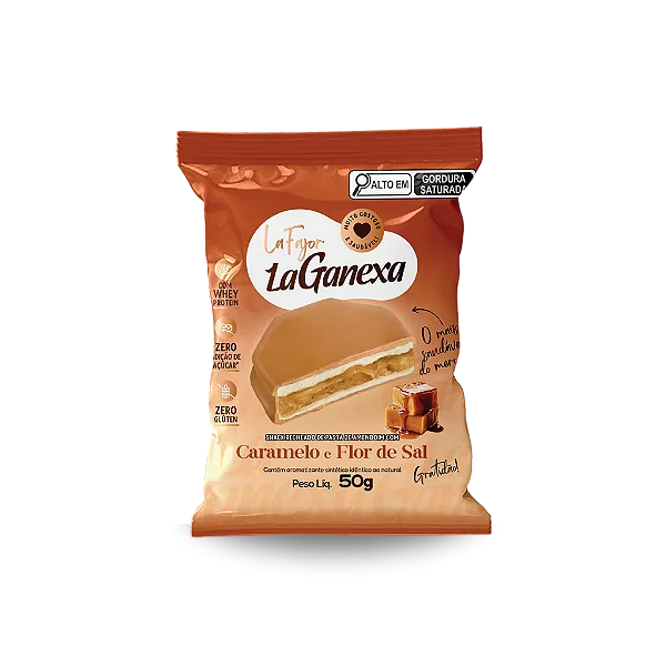 La Fajor Sabor Caramelo E Flor De Sal 50G La Ganexa