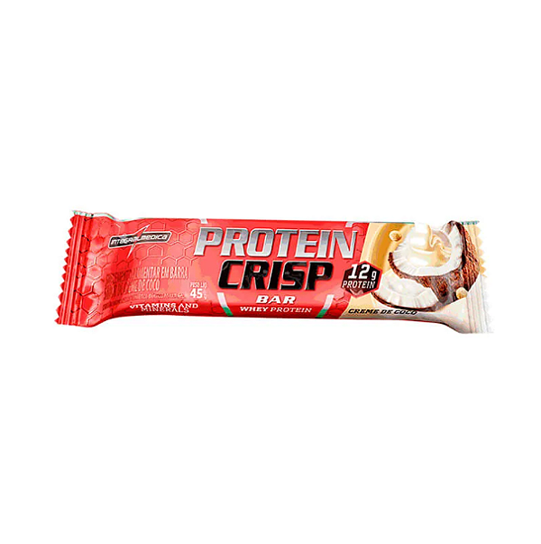 Crisp Bar Creme de Coco 45g Integralmedica