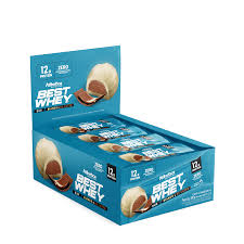 Best Whey Bar 49g Display Com 12un Atlhetica Nutrition - Bianco e All Latte