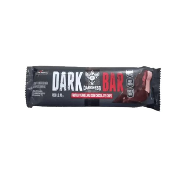 Dark Bar 90g Frutas Vermelhas Com Chocolate Chips Darkness