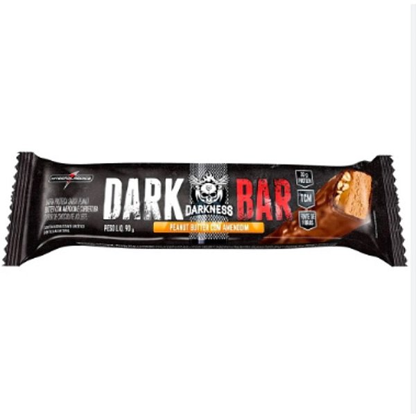 Foto de Dark Bar 90g Peanut Butter Com Amendoim Darkness