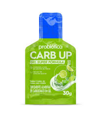 Carb Up Gel Super Formula Probiótica - Caldo De Cana Com Limão