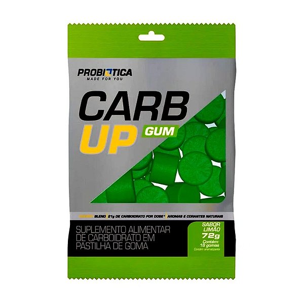 Foto de Carb Up Gum Limão 72G Probiotica