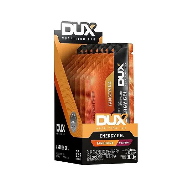 Energy Gel 30g Display Com 10un Dux Nutrition - Tangerina