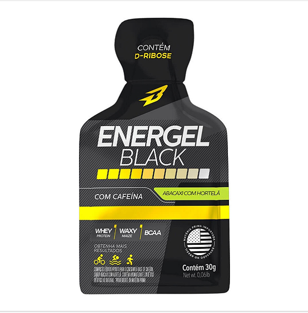 Energel Black Sache 30Gr Abacaxi Com Hortelã Body Action