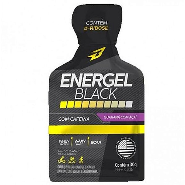 Energel Black Sache 30g Guaraná Com Açaí BodyAction
