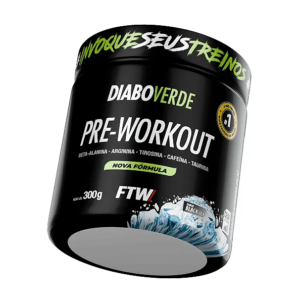 Diabo Verde Pre Workout 300g Ftw - Black Ice