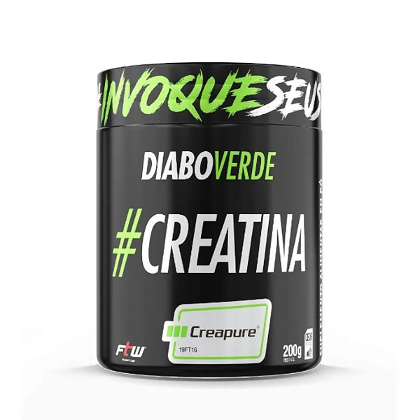 Foto de Creatina Diabo Verde Creapure 200G Ftw