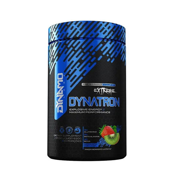 Pré Treino Dynatron 630g Dynamo Labz - Morango Com Kiwi