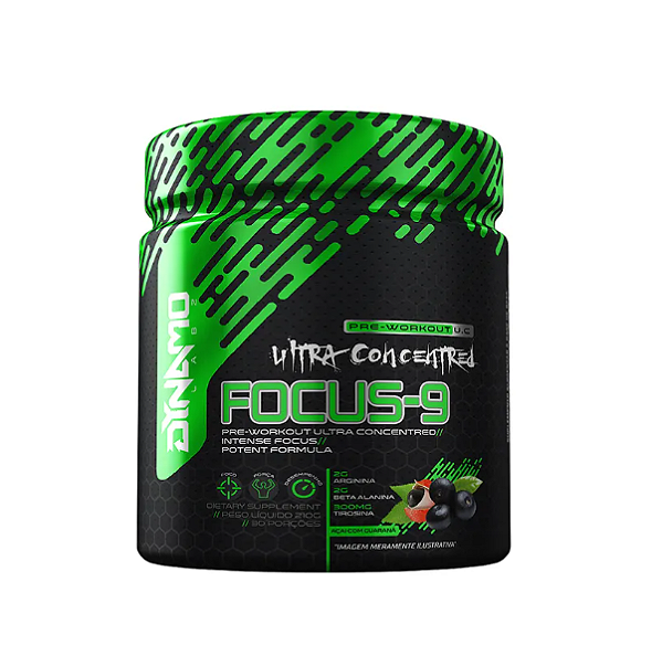 Foto de Focus-9 210g Dynamo Labz - Açaí Com Guaraná