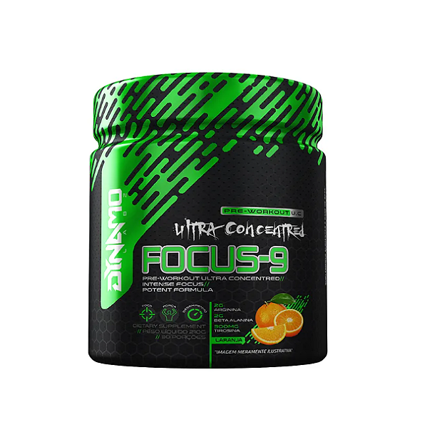 Focus-9 210g Dynamo Labz - Laranja