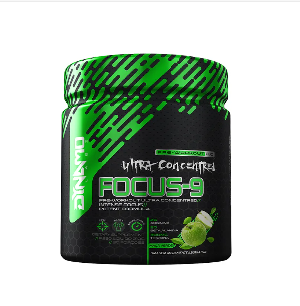 Focus-9 210g Dynamo Labz - Maça verde