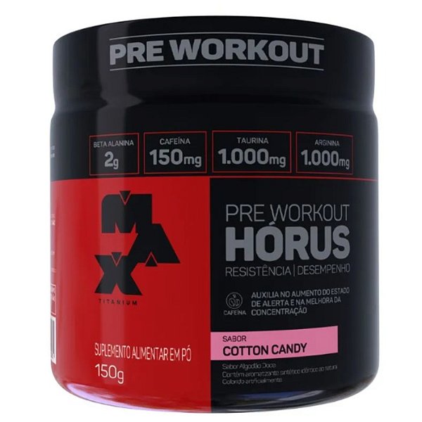 Pré Horus Pote 150g Max Titanium - Cotton Candy