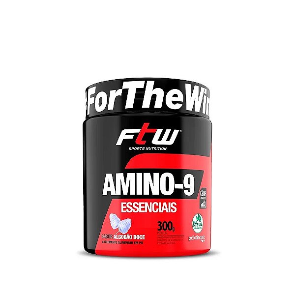 Amino-9 Essenciais 300G - Sabor Algodão Doce - Ftw