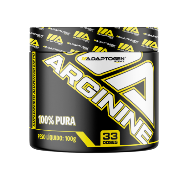 Arginina 100% Pura 100g Adaptogen