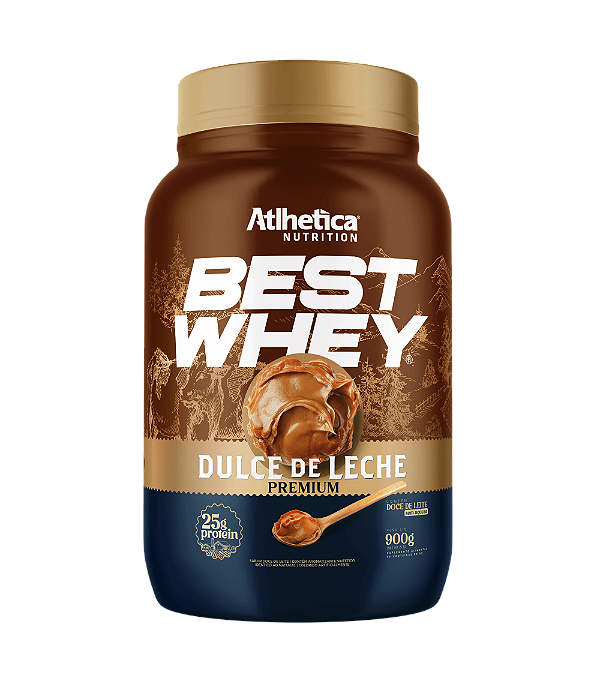 Best Whey Iso Protein Pote 900g Atlhetica Nutrition - Doce De Leite
