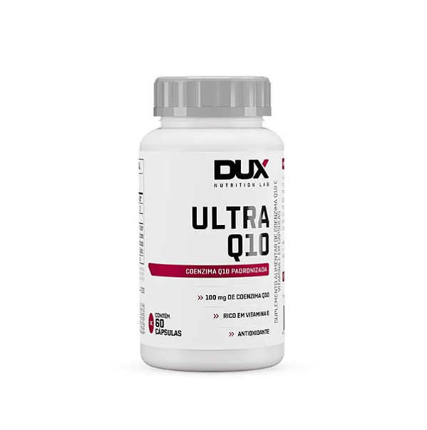 Ultra Coenzima Q10 100mg Dux Nutrition - 60 Capsulas